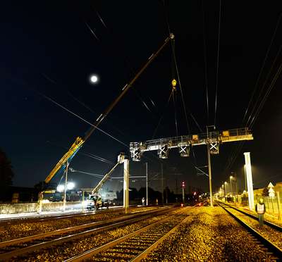 Avenel infrastructure travaux ferroviaires